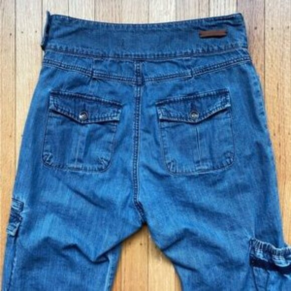 Anthropologie Pilcro High-Rise Cargo Jeans - Picture 5 of 14